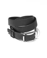 メンズ スクエアカットバックル ベルト