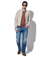 レザーブルゾン