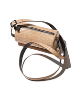 本クロコダイル革 2WAYショルダーシリンダーバッグ