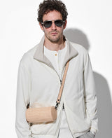 本クロコダイル革 2WAYショルダーシリンダーバッグ