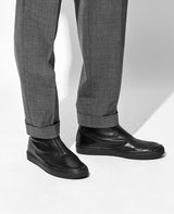 フロントジップハイカットスニーカー