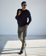 LEON別注 M65 スキニーカーゴパンツ