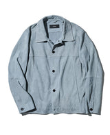 スエードシャツジャケット