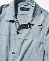 スエードシャツジャケット