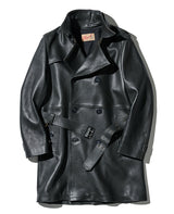 トレンチコート グロッシーレザー