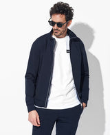 コンプレスト・コットンジャージ―・ダブルジップジャケット