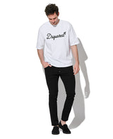 ディースクエアード エンブロイダード ルーズフィット Tシャツ