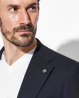 ラペルピン(Pt950×タンザナイト)