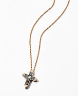 CURIOSITY CROSS( K18YG ダイヤモンド×ブラックダイヤモンド)