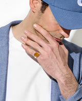 エキノックス-ピラミッド イエローアベンチュリンリング