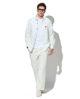 ニットデニムシャツ