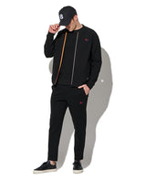 長袖ジップアップブルゾン