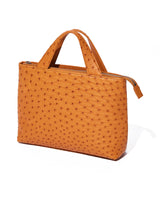 オーストリッチフルポイント ミニトートバッグ