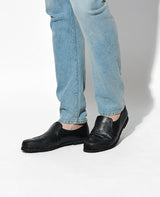 コンビネーション スリップオンシューズ