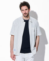 Dot Air ジップアップ半袖シャツ