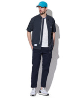 Dot Air ジップアップ半袖シャツ