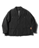 異素材コンビセットアップ(ブラック)