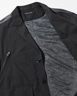 異素材コンビセットアップ(ブラック)