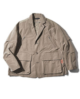 異素材コンビセットアップ(ベージュ)