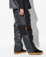 異素材コンビセットアップ(ブラック)