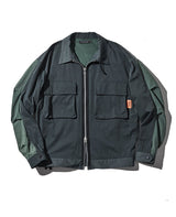 異素材コンビセットアップ2