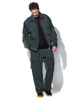 異素材コンビセットアップ2