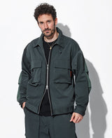 異素材コンビセットアップ2