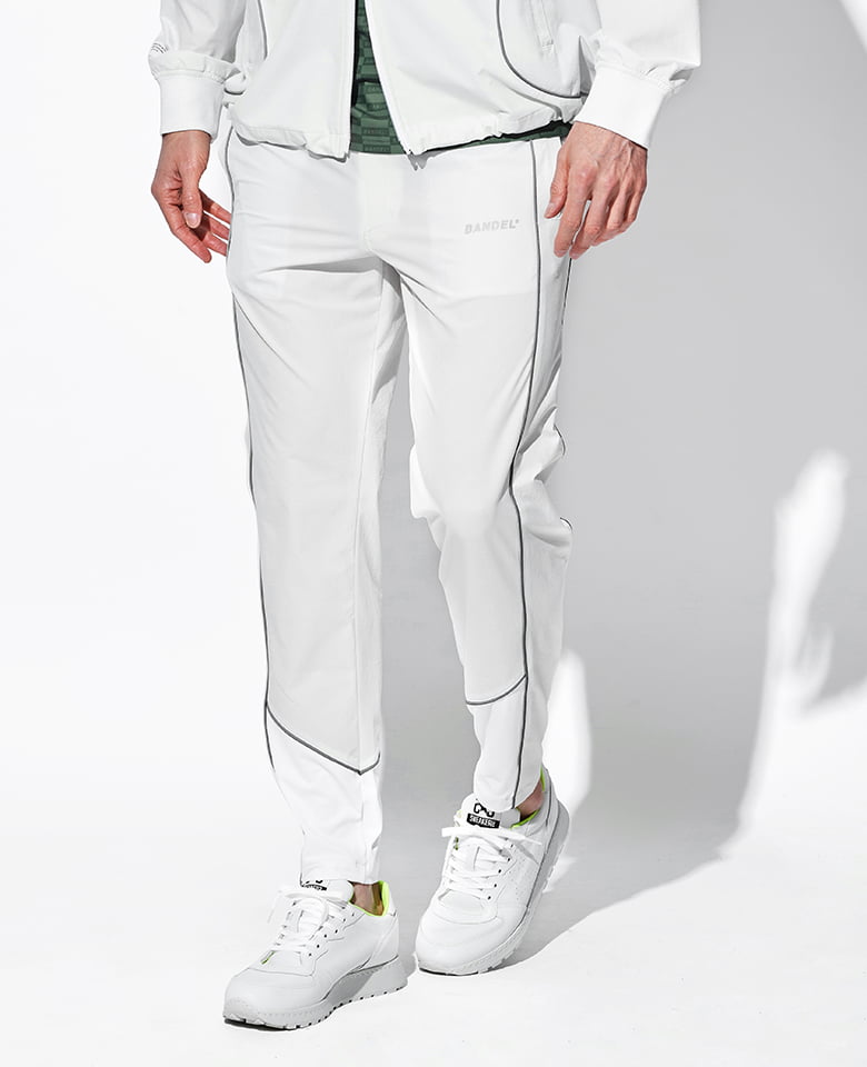 【新品】バンデルBANDELバイカラーコンビネーションロングパンツ L 楽天市場】バンデル STRIPES SWITCH LONG PANTS BANDEL 24SS