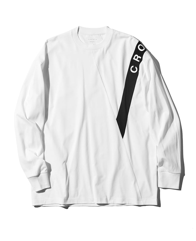 クロノス ダイアゴナル パネル ロング スリーブ T – 買えるLEON