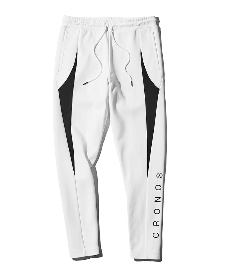 CRONOS BLACK STRETCH PANTS【BLACK×WHITE】 – クロノス CRONOS