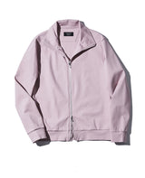 コンプレスト・コットンジャージ―・ダブルジップジャケット