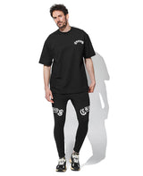 クロノス アーチ ブラックレター オーバーサイズ Tシャツ