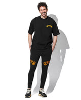 クロノス アーチ ブラックレター オーバーサイズ Tシャツ