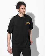 クロノス アーチ ブラックレター オーバーサイズ Tシャツ