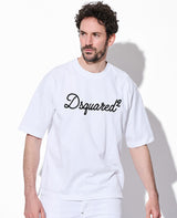ディースクエアード エンブロイダード ルーズフィット Tシャツ