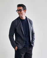 メッシュジャージーカットソージャケット