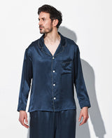 シルクパジャマ(エレガントネイビー)