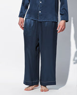 シルクパジャマ(エレガントネイビー)