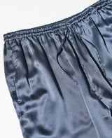 シルクパジャマ(チャコールグレー)