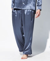 シルクパジャマ(チャコールグレー)