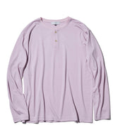 LEON別注 ウールジャージヘンリネックTシャツ