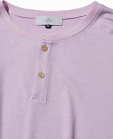 LEON別注 ウールジャージヘンリネックTシャツ