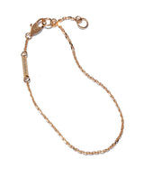 K18カットケーブルチェーンブレスレット