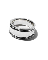 MILGRAIN CALM RING "NARROW"