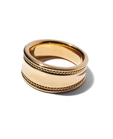 MILGRAIN CALM RING "NARROW"