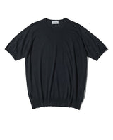 クルーネックニットTシャツ