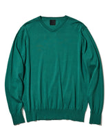 コットン Vネックニット / トリオレ