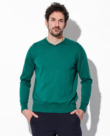 コットン Vネックニット / トリオレ