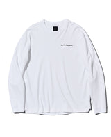 コットンシルケットスムース 長袖Tシャツ フォン