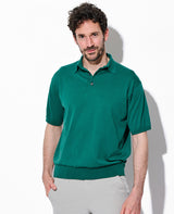 コットン ニットポロシャツ / ペクレ